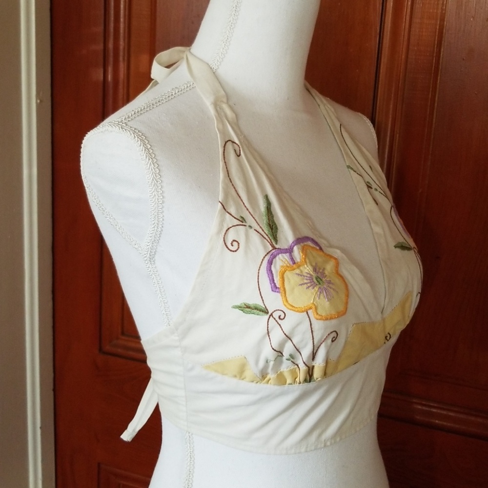 Vintage Handmade Boho Summer Halter